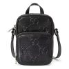 GUCCI Embossed mini bag