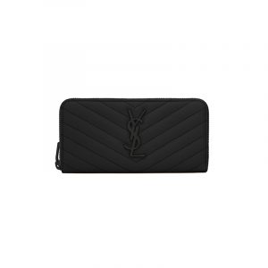 Ysl Monogram Zip Around Wallet