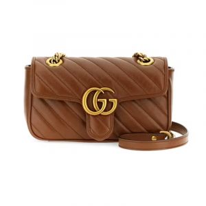 GUCCI Marmont mini matelass? shoulder bag