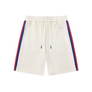 Red And Blue Ribbon Shorts - S, White