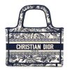 Christian Dior Mini Toile  Book Tote Blue
