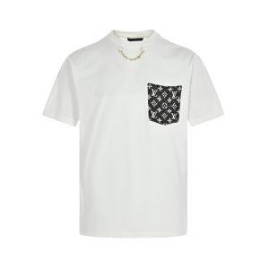 Denim Pocket Short Sleeve T-Shirt