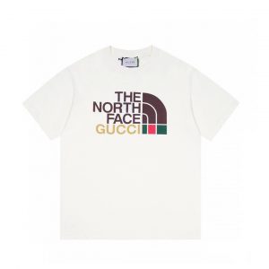 Rainbow lettering print T-shirt - L, White
