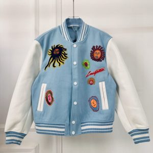 Sun Face Embroidered Jacket - M/48