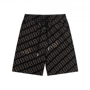 New Jacquard Knitted Shorts - XL, Black