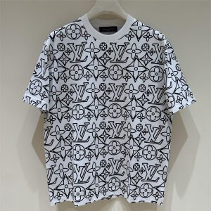 High-end fashion round neck short-sleeved T-shirt - XXL, White