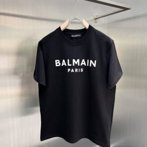 Classic letter prints t-shirt - Black, XS