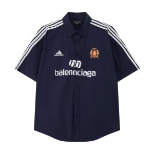 Sports joint short-sleeved shirt - Dark_Blue, XL