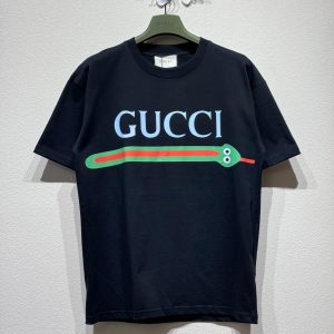 Cartoon Snake Print T-shirt