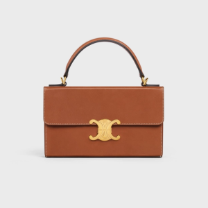Celine Box Triomphe In Natural Calfskin Tan 199993Bfn04Lu