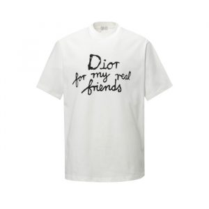 25ss New Letter Round Neck T-shirt - XS