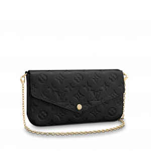 Louis Vuitton Felicie Pochette Black M64064