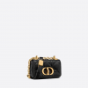 30 Montaigne Bag With Chain Black Calfskin