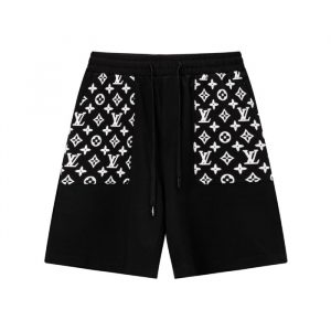 High craft printed knitted shorts - Black, L