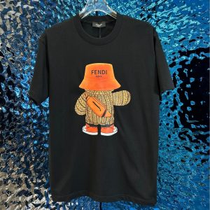 Fashion scarecrow print T-shirt - M, Black