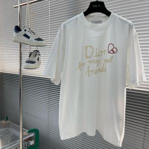 Heart Signature Short Sleeve T-Shirt - S, White