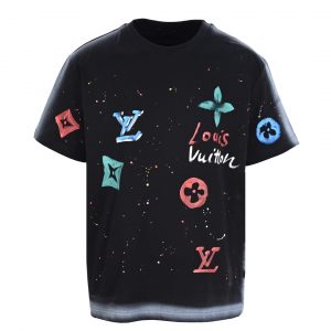 Gradient Pattern Printed T-Shirt