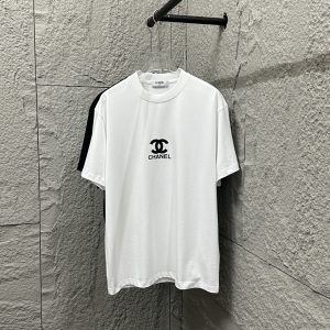 Silicone font letter T-shirt - XXL, White