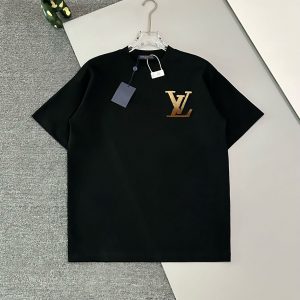 New Classic Gold Monogrammed Toothbrush T-Shirts - Black, M