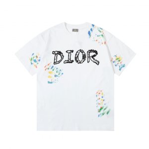 Hand drawn graffiti letters T-shirt - S, White