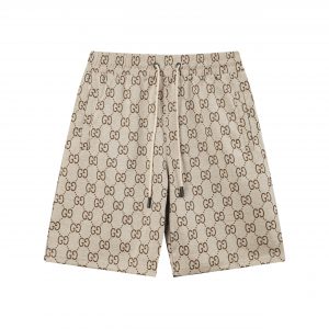 Classic Full Of Prints Shorts - Khaki, L