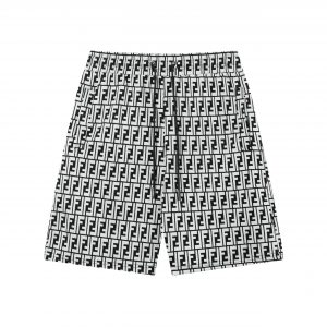 New Full Of Prints Shorts - White, S