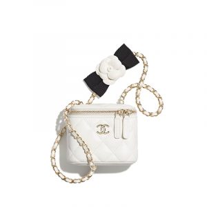 Chanel Small Vanity With Chain Bag