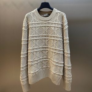 Cannage Crew Neck Sweater - Black, XS