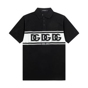 New High Quality Lapel Polo - Black, L