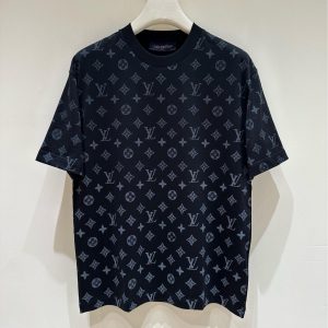 All-over foam print T-shirt - XL, Black