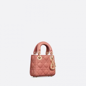 Micro Lady Dior Bag Ethereal Pink