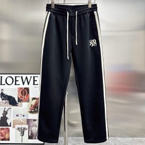 New Style Casual Pants With Twisted Ribbon - XXL, Black