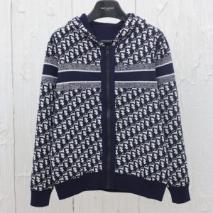 Reversible Cashmere Knitted Jacket - S