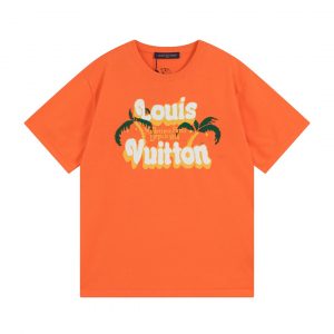 Coconut Tree Print T-Shirt - S