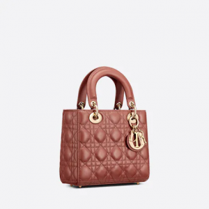 Small Lady Dior My  Bag Rust-Colored