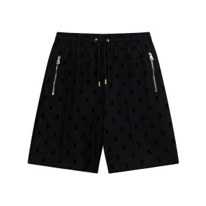 Knitted flocked shorts - L