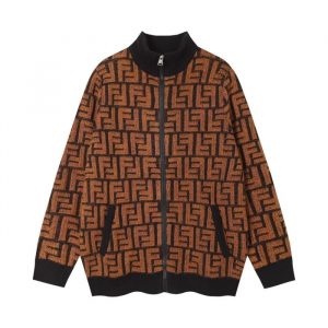 FF Print Sweater Jacket - S