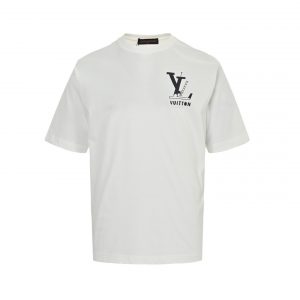 Back print short sleeve T-shirt
