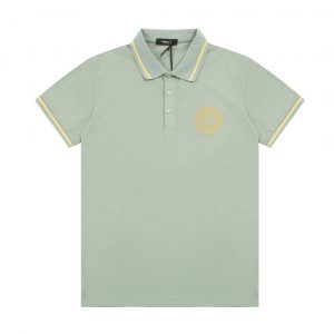 Gold Embroidery Polo Shirt