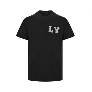 Rhinestone lettering T-shirt