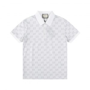 Knitted Silk Polo - L, Grey