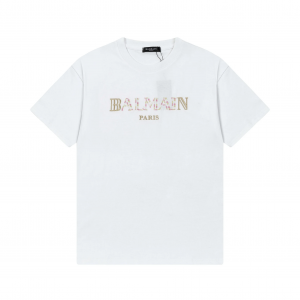 Colorful embroidered pure cotton t-shirt - White, S