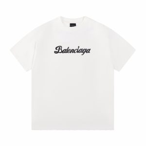 Classic letter print t-shirt - White, L