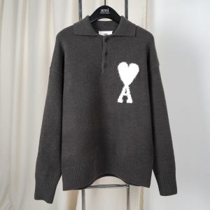 New Alpaca Knit Sweater - M, Black