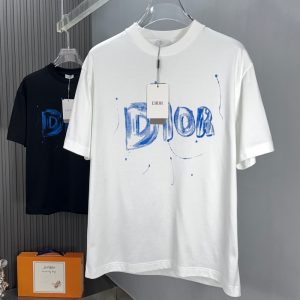 Latest short-sleeved round neck T-shirt - XL, White