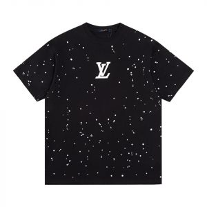 Starry Ink Round Neck T-shirt - Black, M