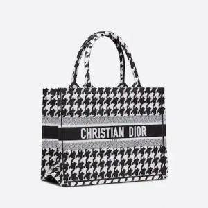 Dior Book Tote Black  (36 X 27.5 X 16.5 Cm)