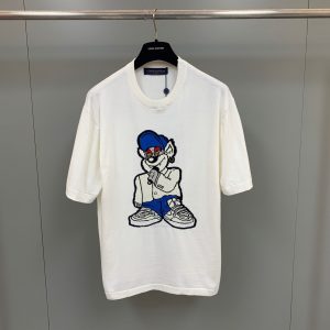 Cartoon Character Knitted T shirt