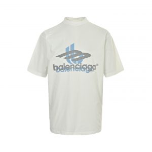 25ss overlapping letter logo print short sleeves - L