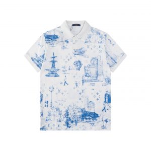 Blue Street View Polo - XL